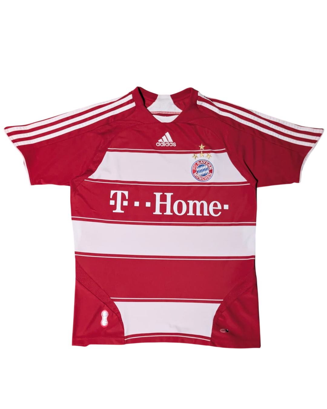 FC Bayern München Heimtrikot - 2007/08 - 8/10 - Rot/Weiß - Größe S