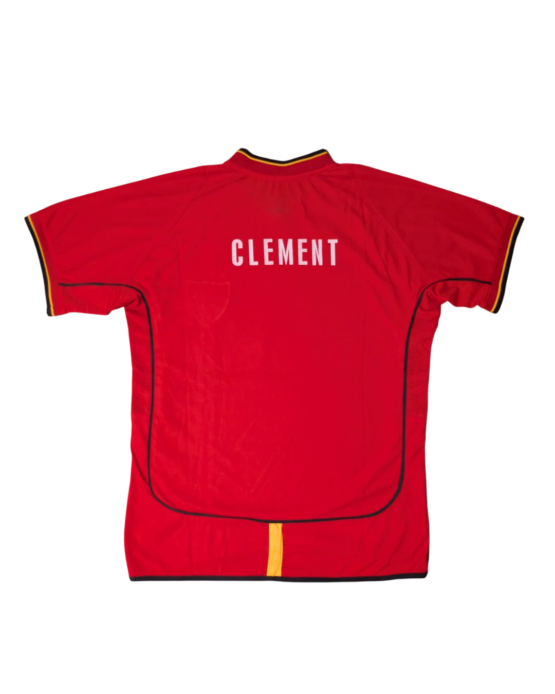 Galatasaray Heimtrikot - 2002/03 (Clement) - 8/10 - Rot/Gelb - Größe S