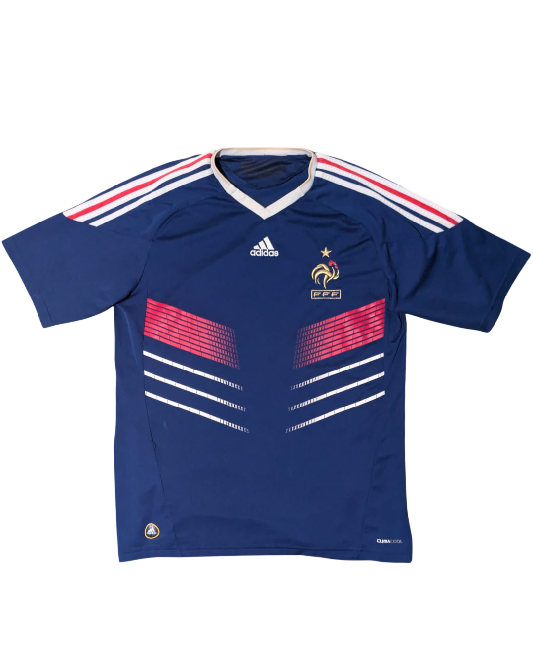 Frankreich Heimtrikot - 2010 - 9/10 - Blau/Weiß/Rot - Größe L