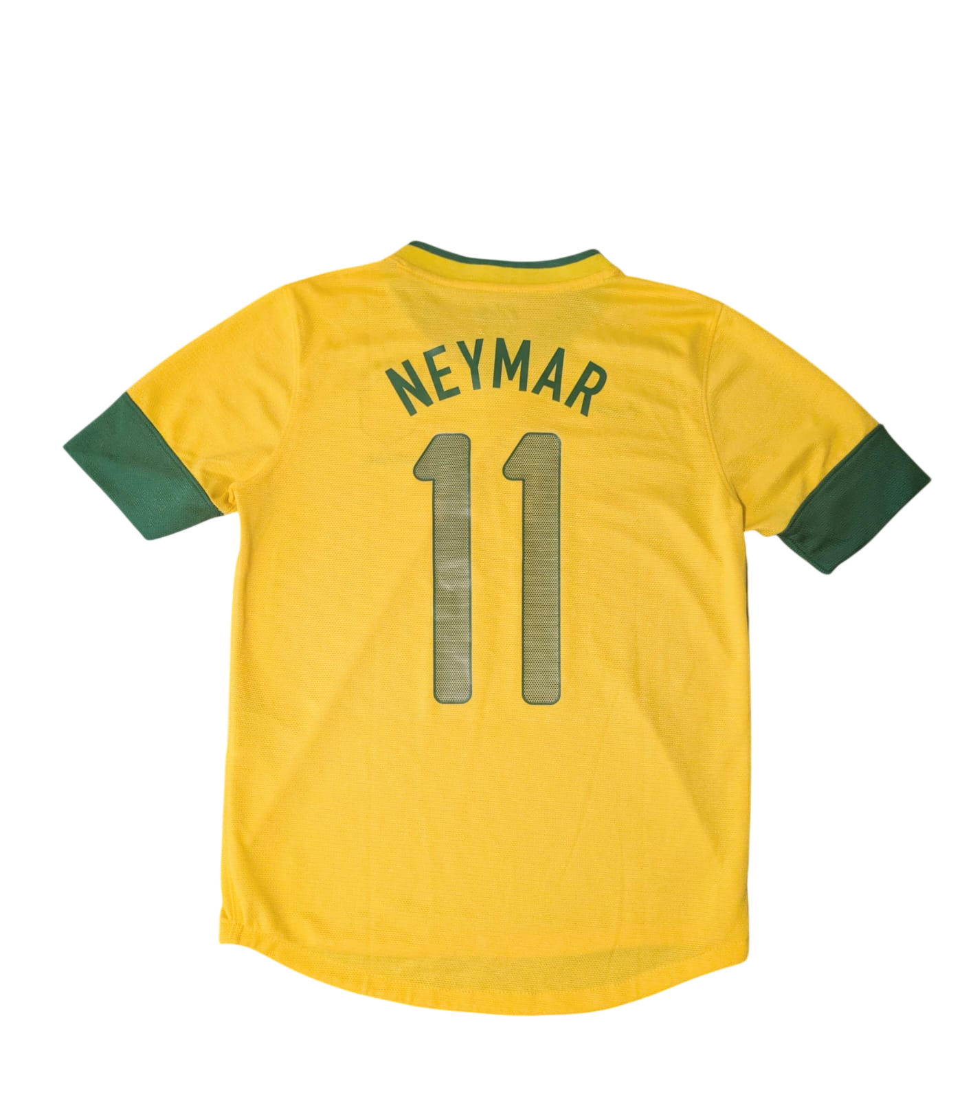 Brasilien Heimtrikot - 2012/13 (Neymar Jr #11) - 9/10 - Gelb/Grün - Größe S